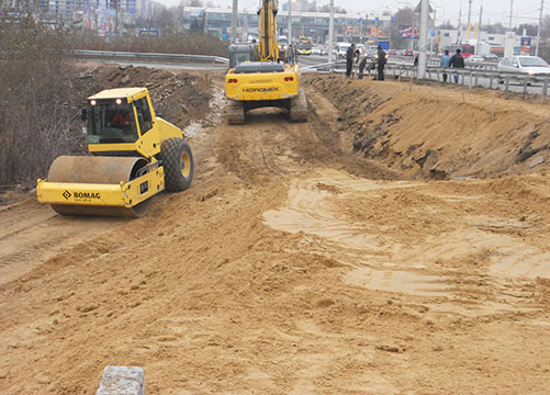 Благоустройство пешеходного моста