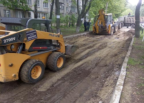 Асфальтирование дворов в Рязани